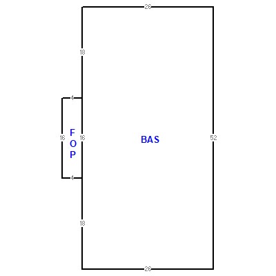 Building layout (traversing data) of this property
