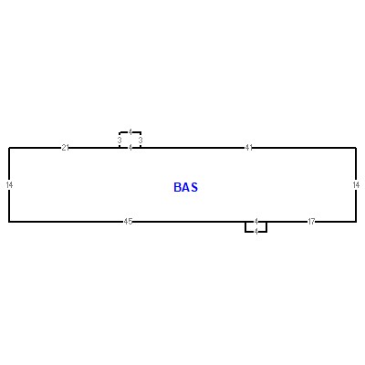 Building layout (traversing data) of this property