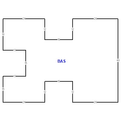 Building layout (traversing data) of this property