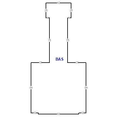 Building layout (traversing data) of this property