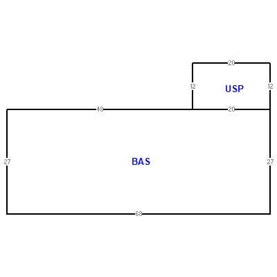 Building layout (traversing data) of this property