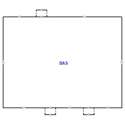 Building layout (traversing data) of this property
