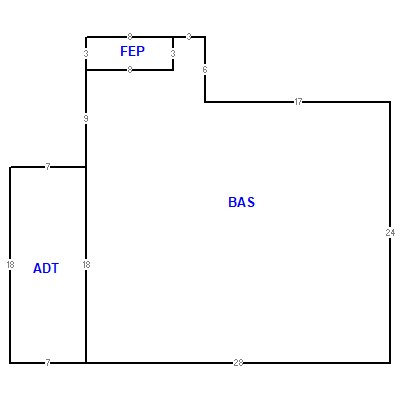 Building layout (traversing data) of this property