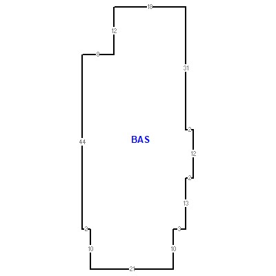 Building layout (traversing data) of this property