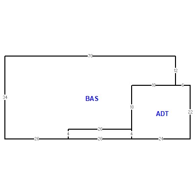 Building layout (traversing data) of this property