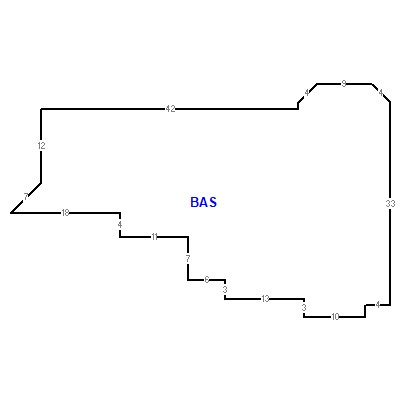 Building layout (traversing data) of this property