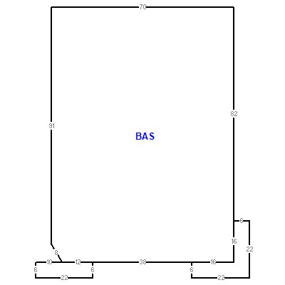 Building layout (traversing data) of this property
