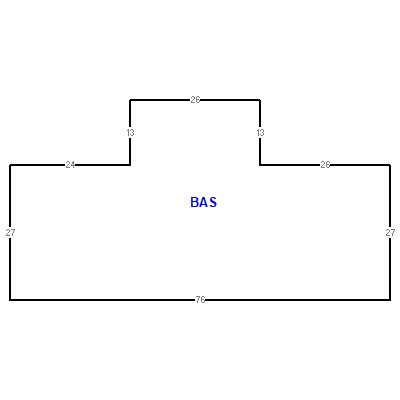 Building layout (traversing data) of this property