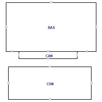 Building layout (traversing data) of this property