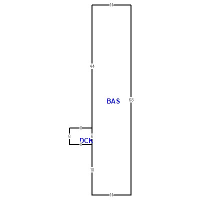 Building layout (traversing data) of this property