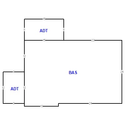 Building layout (traversing data) of this property