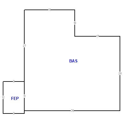 Building layout (traversing data) of this property