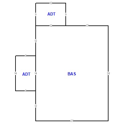Building layout (traversing data) of this property