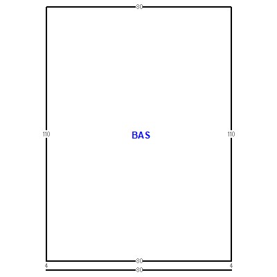 Building layout (traversing data) of this property
