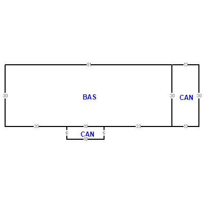 Building layout (traversing data) of this property
