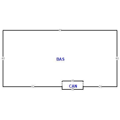 Building layout (traversing data) of this property