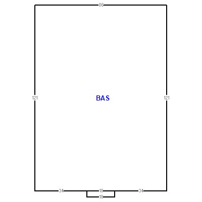 Building layout (traversing data) of this property