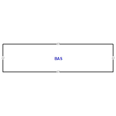 Building layout (traversing data) of this property