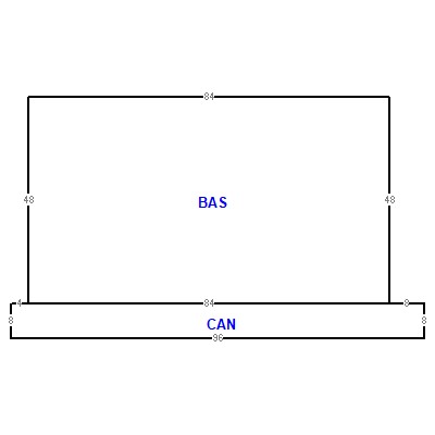 Building layout (traversing data) of this property