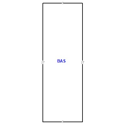 Building layout (traversing data) of this property