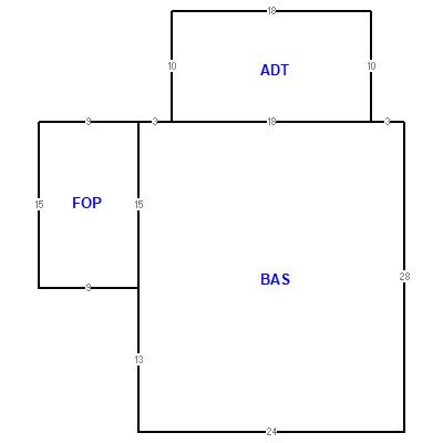 Building layout (traversing data) of this property