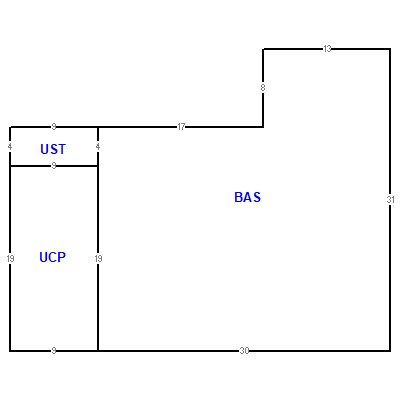 Building layout (traversing data) of this property
