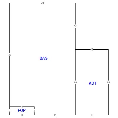 Building layout (traversing data) of this property