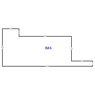 Building layout (traversing data) of this property