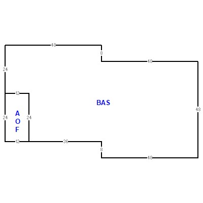 Building layout (traversing data) of this property