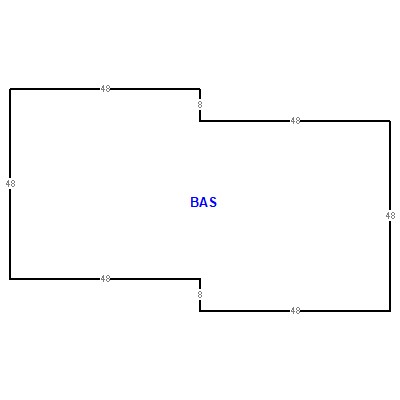 Building layout (traversing data) of this property