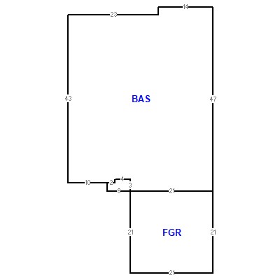 Building layout (traversing data) of this property