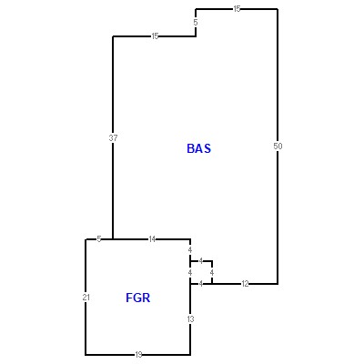 Building layout (traversing data) of this property