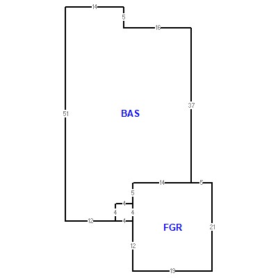 Building layout (traversing data) of this property