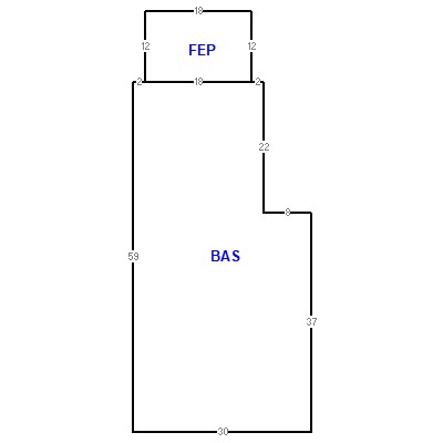 Building layout (traversing data) of this property