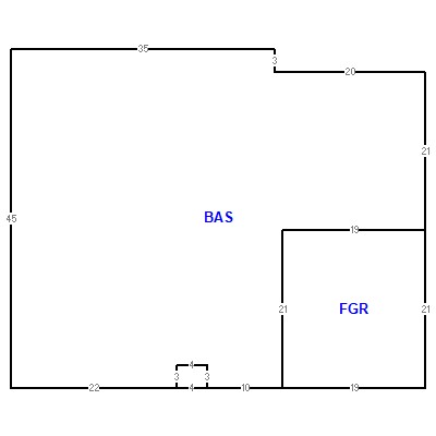 Building layout (traversing data) of this property