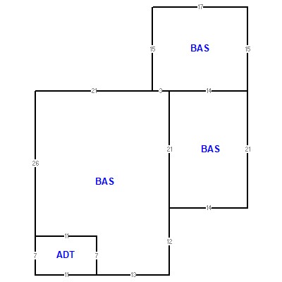 Building layout (traversing data) of this property