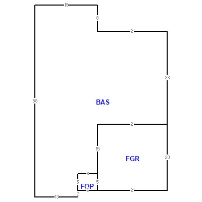 Building layout (traversing data) of this property