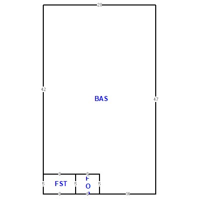 Building layout (traversing data) of this property