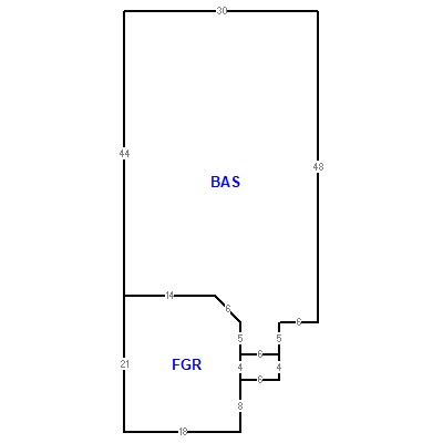 Building layout (traversing data) of this property