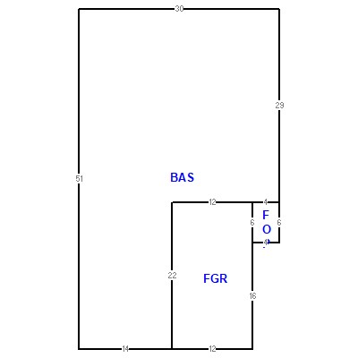 Building layout (traversing data) of this property