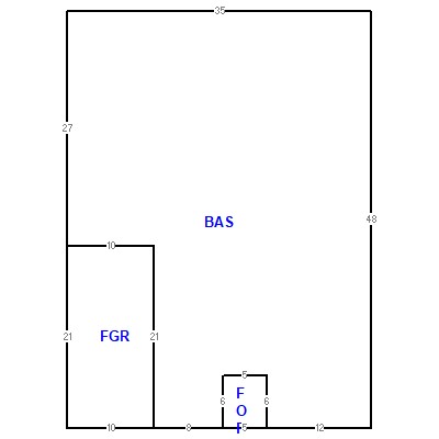 Building layout (traversing data) of this property