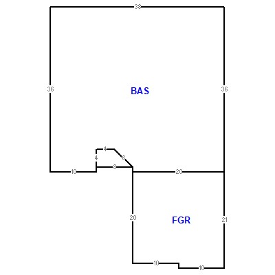 Building layout (traversing data) of this property