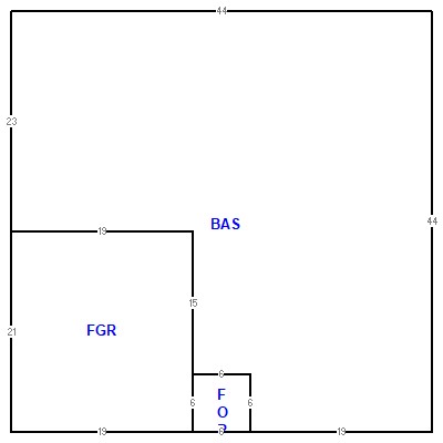 Building layout (traversing data) of this property