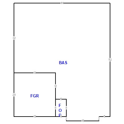 Building layout (traversing data) of this property