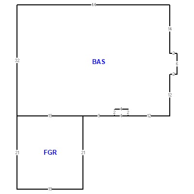 Building layout (traversing data) of this property