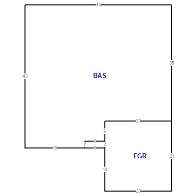 Building layout (traversing data) of this property