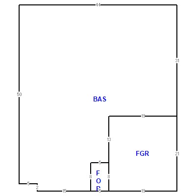 Building layout (traversing data) of this property