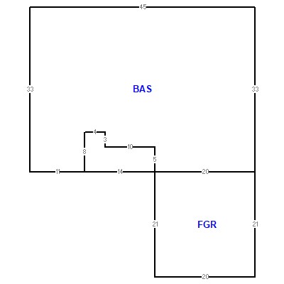 Building layout (traversing data) of this property
