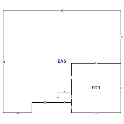 Building layout (traversing data) of this property