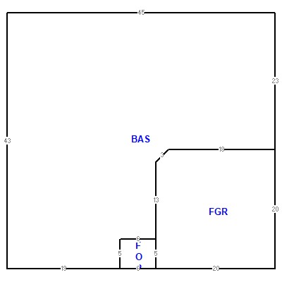 Building layout (traversing data) of this property